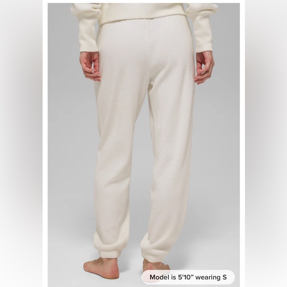 Alo Waffle Weekend Escape Joggers - Picture 2 of 7